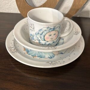 Adorable Baby-Themed Dish Set